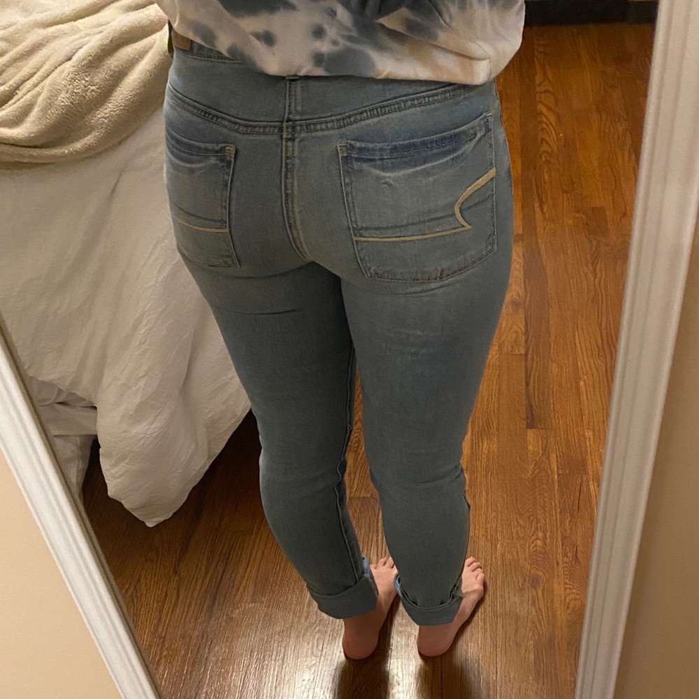 Patchwork Skinny Jeans - image 2